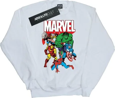 Produktbild von Marvel Avengers - Sweatshirt für Jungen BI2176 (140-146) (Weiß)
