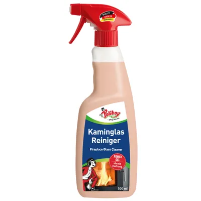 Produktbild von Poliboy Kamin Glas Reiniger - Inhalt 500 ml, Reinigung & Pflege