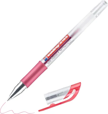 Produktbild von Edding 4-2185002, Clip, Stick-Kugelschreiber, Rot, 1 Stück(e), Fein