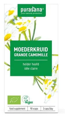 Productafbeelding van Purasana Moederkruid Vegan  (90 vega capsules)