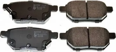 Produktbild von DENCKERMANN Bremsbeläge Satz Hinten Bremsklötze für TOYOTA Yaris Schrägheck (P9) B111194