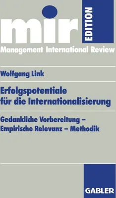 Zdjęcie produktu dla Erfolgspotentiale für die Internationalisierung