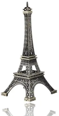 Immagine prodotto di Torre di Parigi, statuetta in metallo da 15 cm, decorazione da ufficio