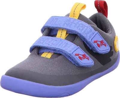 A single children's shoe is shown from a three-quarter front-left angle against a white background.