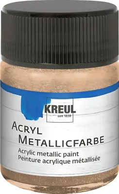 Produktbild von KREUL Acryl-Metallicfarbe champagner 50 ml
