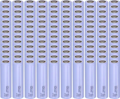 Zdjęcie produktu dla Zestaw 130 sztuk akumulatorów litowo-jonowych Samsung INR21700-40T 3,6 V 4000 mAh 35 A
