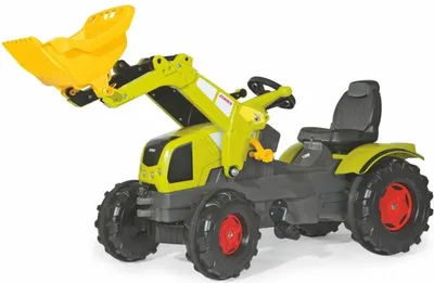 Image de Farmtrac Claas Axos tracteur à pédales avec chargeur frontal