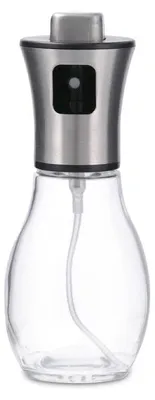 Öl-Sprühflasche aus Glas, 200 ml, transparent, spülmaschinenfest