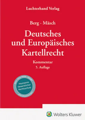 Produktbild von Deutsches und Europäisches Kartellrecht - Kommentar