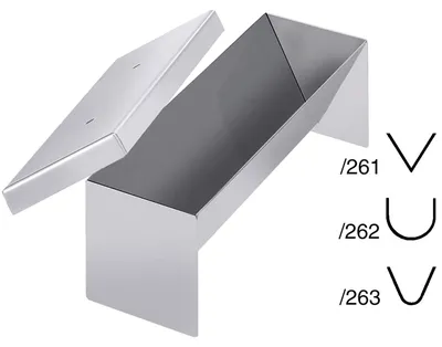 Immagine prodotto di CONTACTO Stampo per torta salata, altezza: 75 mm, lunghezza: 260 mm, larghezza: 80 mm