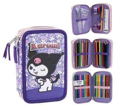 Produktbild von Hello Kitty Little Rebel Gefülltes Federmäppchen 3-stöckig