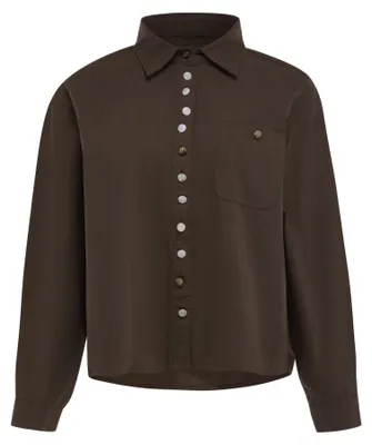 Image de Chemise pour femmes TEYLON - marron, taille M