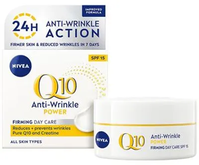Image de Crème de jour anti-rides Q10 Plus SPF 15, Nivea, 50 ml