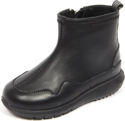 Produktbild von G4120 stivaletto bimba girl HOGAN JUNIOR black leather boots kids