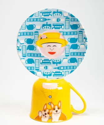 Immagine prodotto di La tazza + piatto Queen