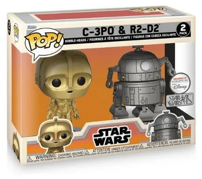 Immagine prodotto di Star Wars - C-3PO e R2-D2 Esclusiva Disney - Funko Pop! Figurine in vinile