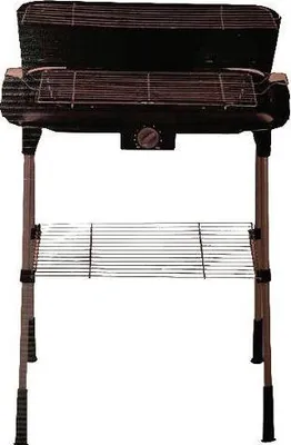 Immagine prodotto di Barbecue regolabile - con griglia scaldavivande e griglia cromata - nero Staylux 2200w