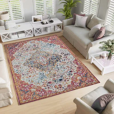 Immagine prodotto di Conceptum Hypnose, Woopamuk177, tappeto (160 x 230), 70% COTONE / 30% POLIESTERE, multicolore, 160 x 230 cm