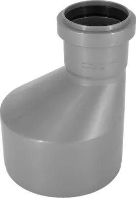 Produktbild von Reduzierung Ø 110 mm auf Ø 50 mm Rohradapter Rohrverbinder Abwasserrohr Muffe