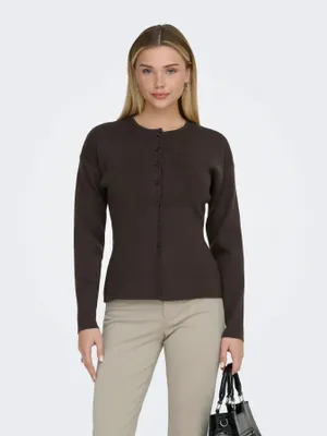 Produktbild von Only Cardigan Damen Braun - 15370435 - Größe L