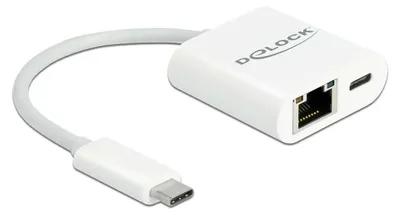Immagine prodotto di Adattatore di rete Delock - USB-C 3.2 Gen 1 - Gigabit Ethernet x 1
