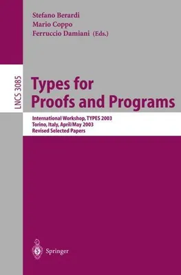 Obrázok produktu pre Types for Proofs and Programs