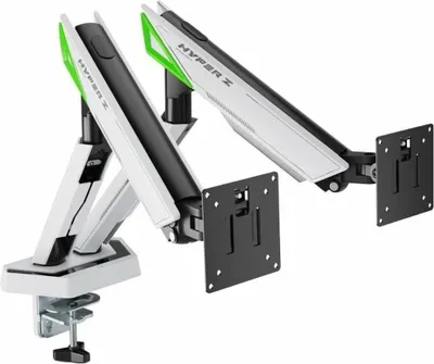 Obrázek produktu pro AISENS DT38TSR-345, Svorka/prošroubování, 32 kg, 43,2 cm (17"), 96,5 cm (38"), 100 x 100 mm, Černá, Bílá