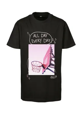 Produktbild von Mister Tee All Day Everyday Kurzarm-t-shirt Schwarz 122-128 cm Junge Schwarz 122-128 cm