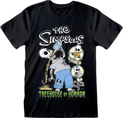 Produktbild von Heroes Inc The Simpsons Treehouse Kurzarm-t-shirt Schwarz L Schwarz L