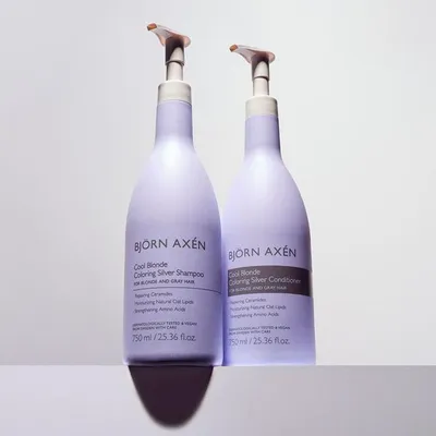 Produktbild von Björn Axén COOL BLONDE Blondes Shampoo 750 ml