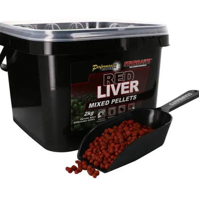 Obrázok produktu pre Pelety Zanętowy Karpiowy Starbaits Pc Red Liver Pellets Mixed 2 kg