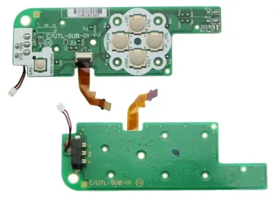 Image de Clavier, en plastique, 11,4 x 7,1 x 0,3 cm, compatible avec la Nintendo DSi XL, installation facile, non toxique