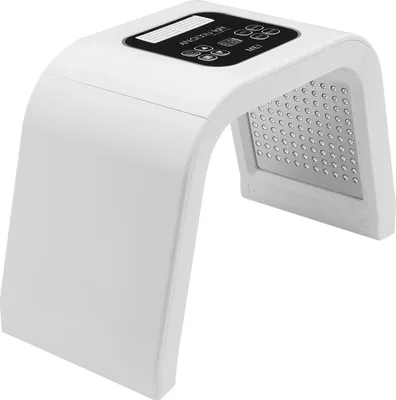 Produktbild von LED Lichttherapiegerät für Gesicht - Hautpflege-Salongerät - Timer 5–60 Min - Elektrisch - Kunststoff - Weiß