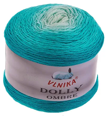 250g Dolly Ombre Farbverlaufsgarn Bobbel Strickgarn Häkelgarn Blautöne