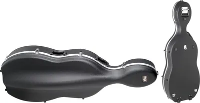 Produktbild von Stagg 3/4 - 4/4 ABS- Cellokoffer mit Rollen schwarz