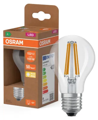Produktbild von LEDVANCE 4099854236853, 7,2 W, 100 W, E27, 1521 lm, 50000 h, Warmweiß