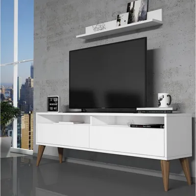 Produktbild von Skye Decor, Best- Best CTN, Weiß, TV-Schränke, 50x150x30 cm, 100% Melaminbeschichtete Partikelplatte