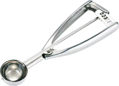 Produktbild von Eisportionierer - Eisportionierer Edelstahl - 3CM Durchmesser - Eisportionier mit Auslöser, für Eiscreme, Plätzchen, Kuchen Teig, Melone