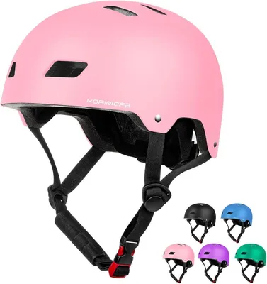 Obrázok produktu pre Detská cyklistická prilba Pink CE pre skateboard kolobežku BMX 3-14 rokov