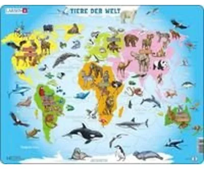 Obrázok produktu pre Zvieratá sveta (puzzle pre deti)