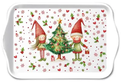 Imagen del producto de Ambiente Tablett – Elfos junto al árbol