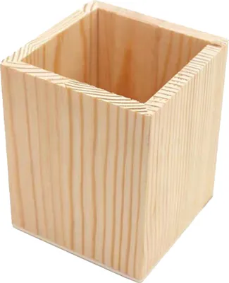 Produktbild von Stifthalter Holzbleistifthalter Schreibweise Stiftstifthalter Schreibtisch Organizer für die Aufbewahrung von Stiften Stifte Highlighters-1