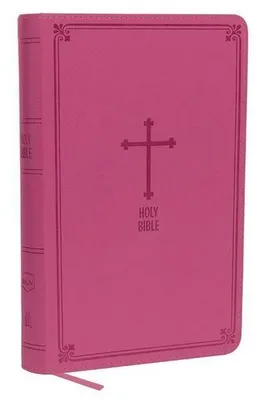 Immagine prodotto di NKJV, Deluxe Gift Bible, Imitation Leather, Pink, Red Letter Edition