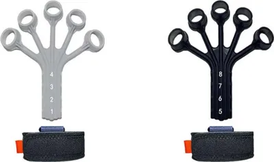 Produktbild von INF Finger Grip Strengthener - Handtrainer für Rehabilitation & Krafttraining 2er Set