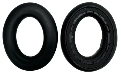 Image de INF Coussinets de Rechange en Cuir Protéiné pour Sennheiser ACCENTUM Plus, 2 Pièces Le noir