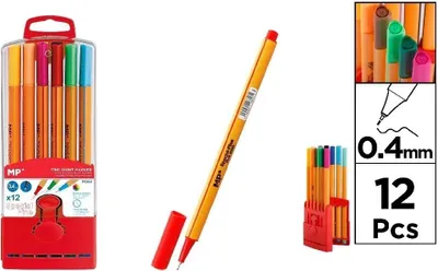 Image de Stylo pour le pouce 12 couleurs