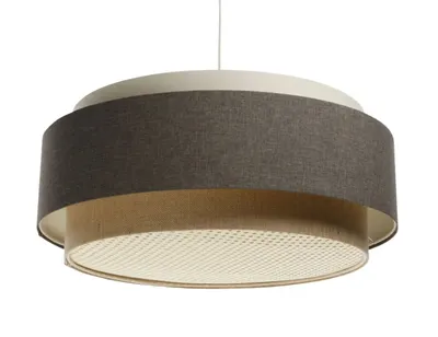 Zdjęcie produktu dla Lampa wisząca ERUTAN DUDU RATTAN kremowa/szara/beżowa