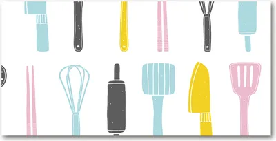 Produktbild von Tulup Glas-Bild -140x70- Wandkunst Dekorative Wand für Küche & Wohnzimmer - Essen & Getränke - Küchengeräte - Mehrfarbig