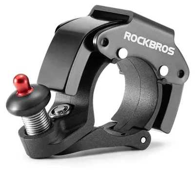 Produktbild von Rockbros C-förmige Fahrradklingel - schwarz