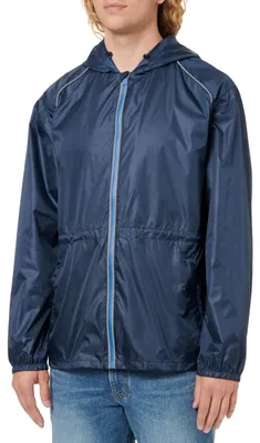 Produktbild von PERLETTI Herrenjacke, wasserdicht, mit Kapuze, reflektierende Details – winddich